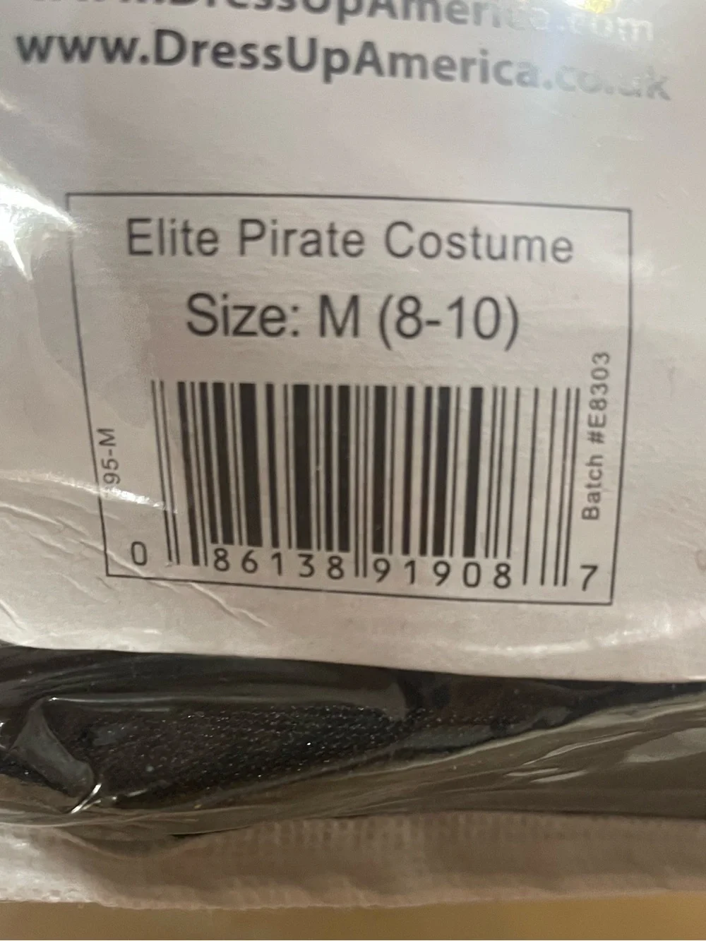 Dress Up America kids pirate